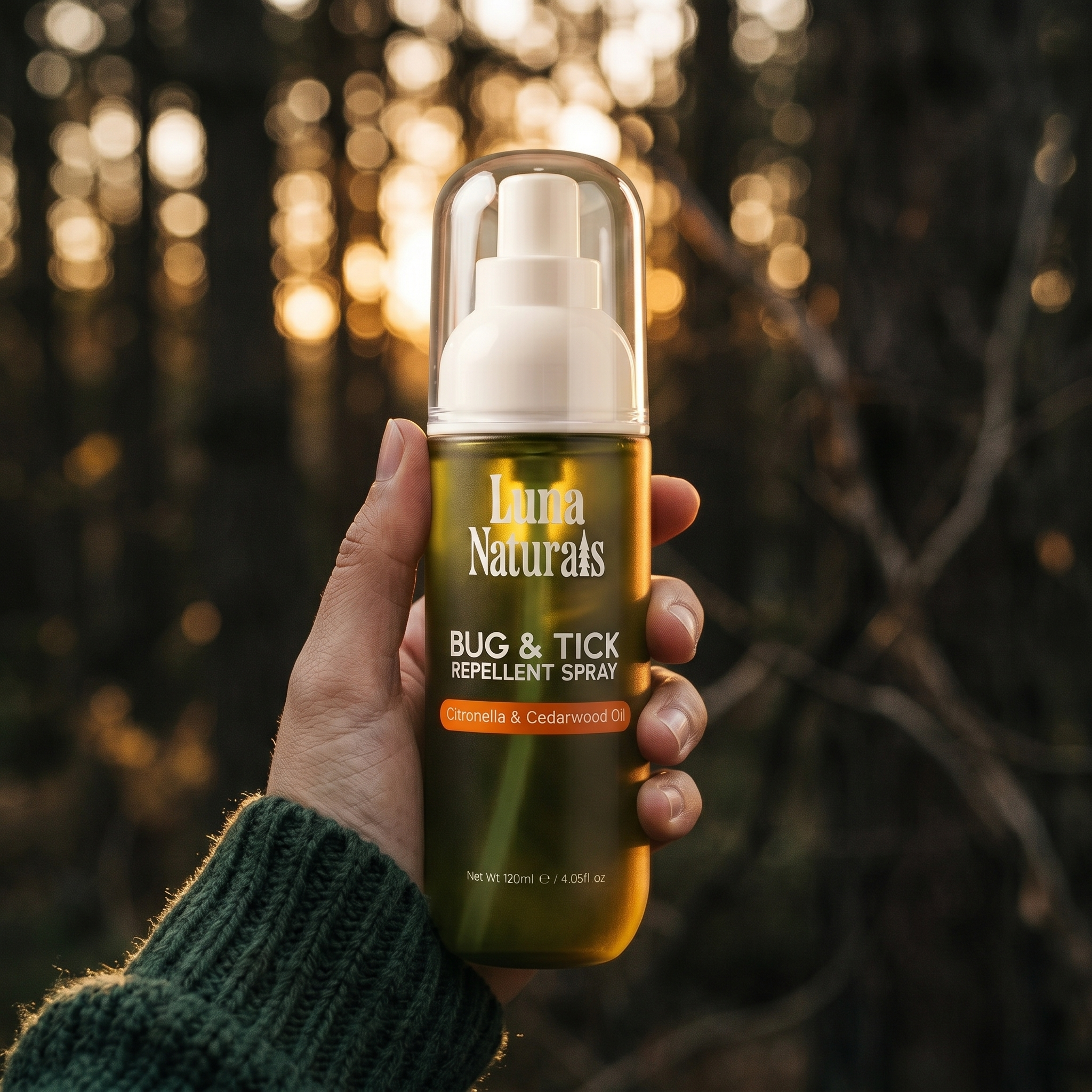 Natural Bug & Tick Repellent Spray — Citronella | 120ml
