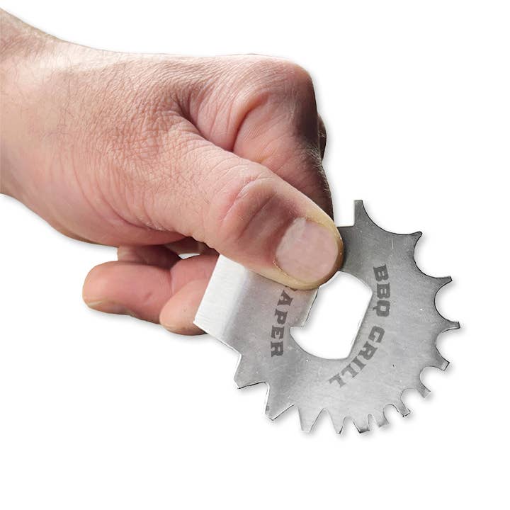 Universal Grill Scraper – Bristle-Free BBQ Tool