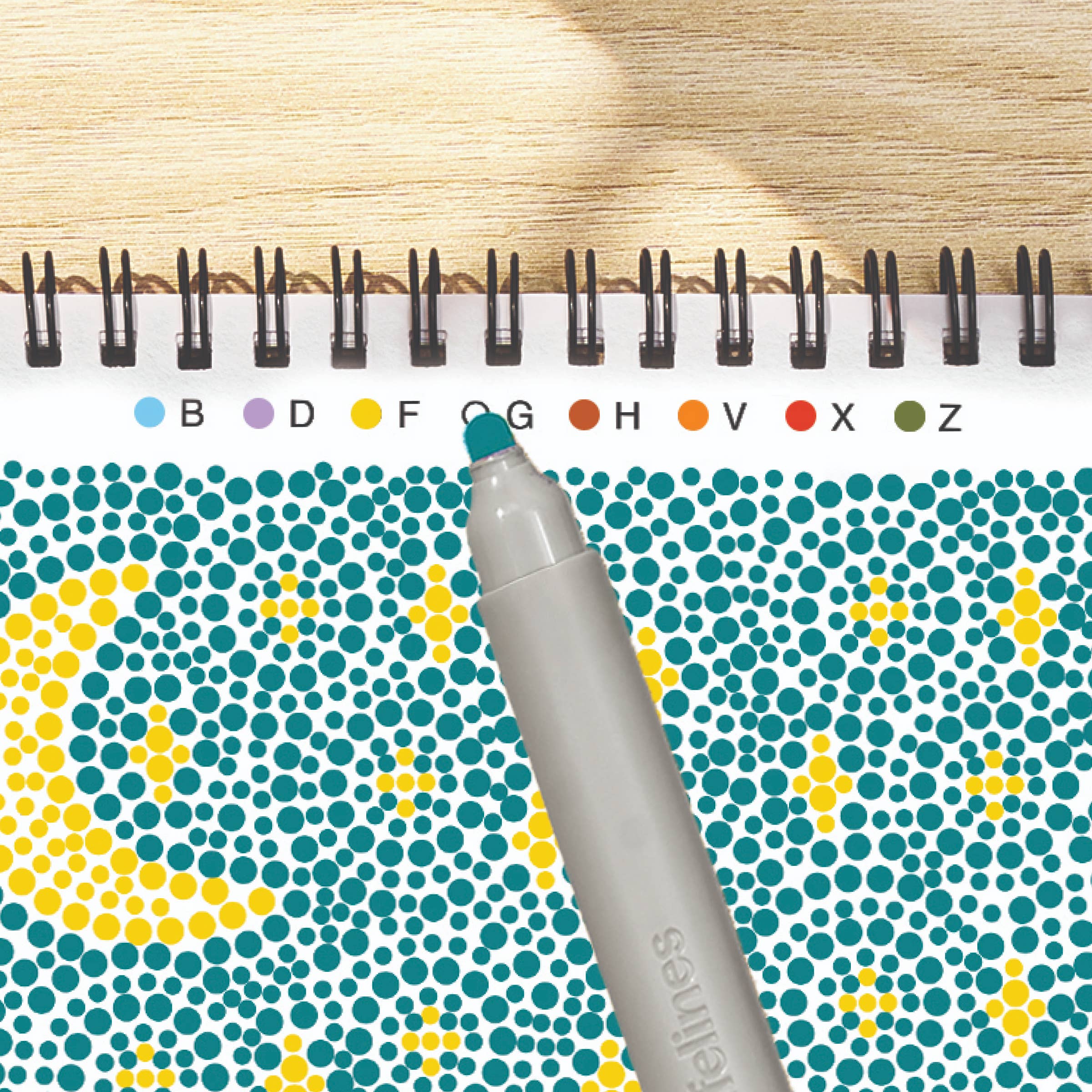 FlowArt Dot By Letter - Sweater Weather