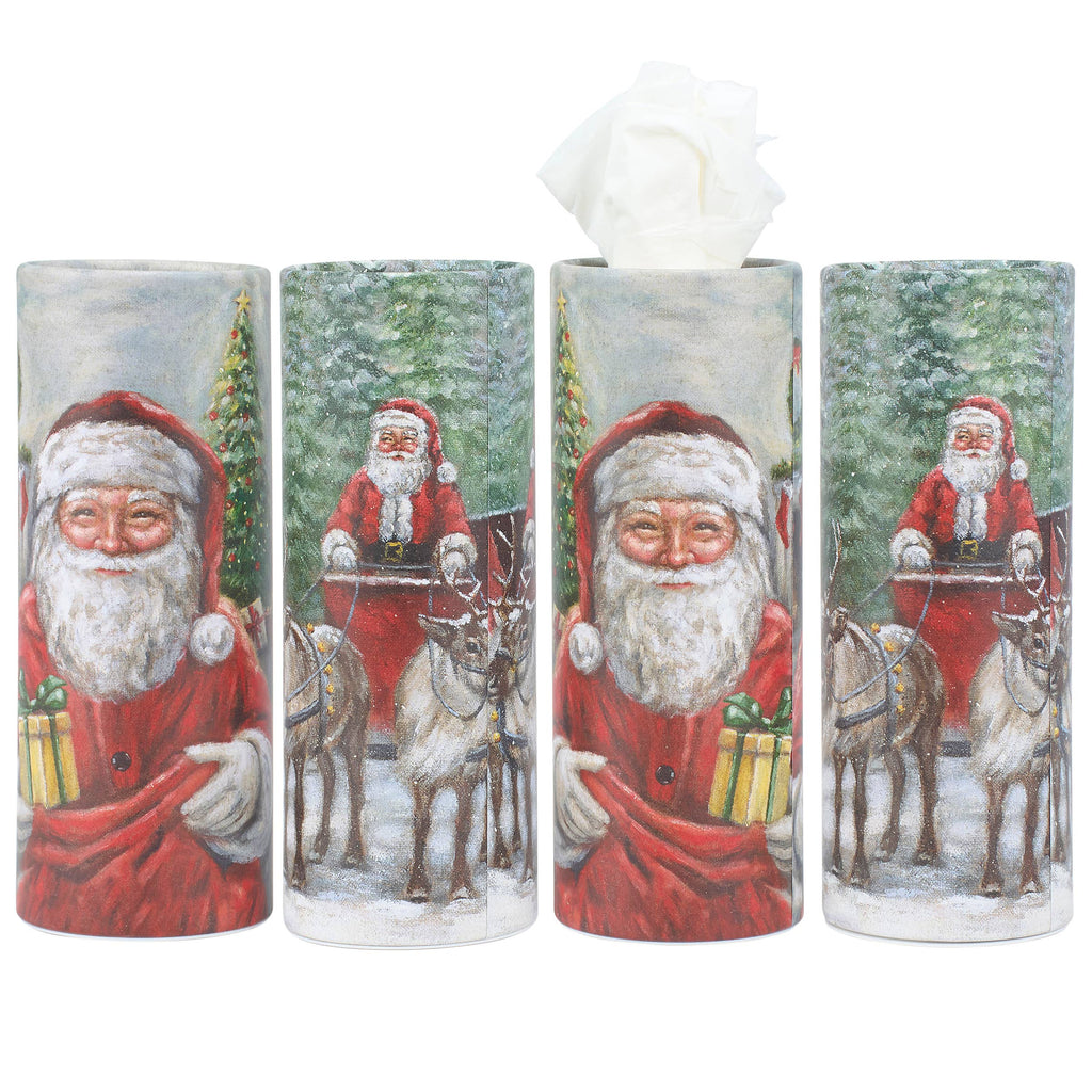 Santa Tissue Box Set