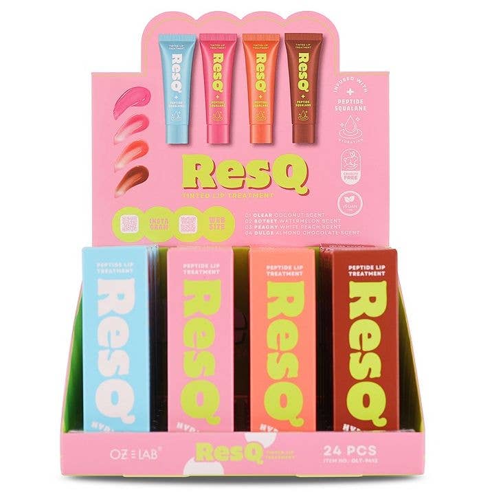 24pk OZ Lab ResQ Tinted Lip Treatment