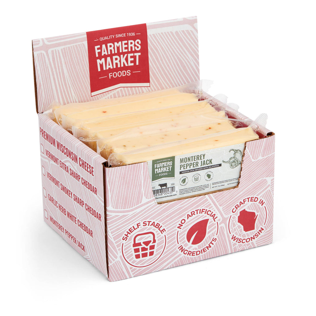 Monterey Pepper Jack Cheese 7oz (Shelf Stable) (12ct)