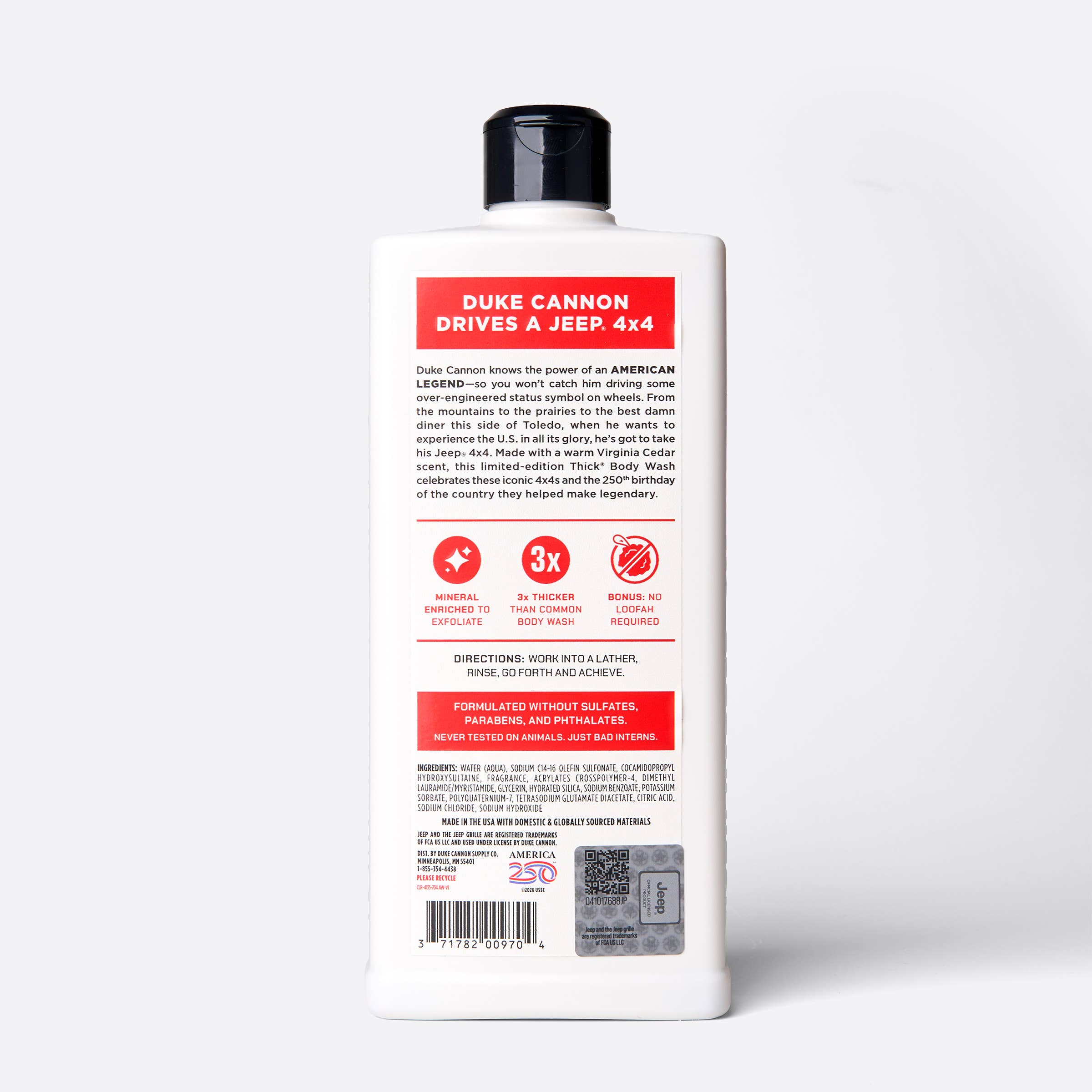 Jeep® Brand Body Wash - American Legend