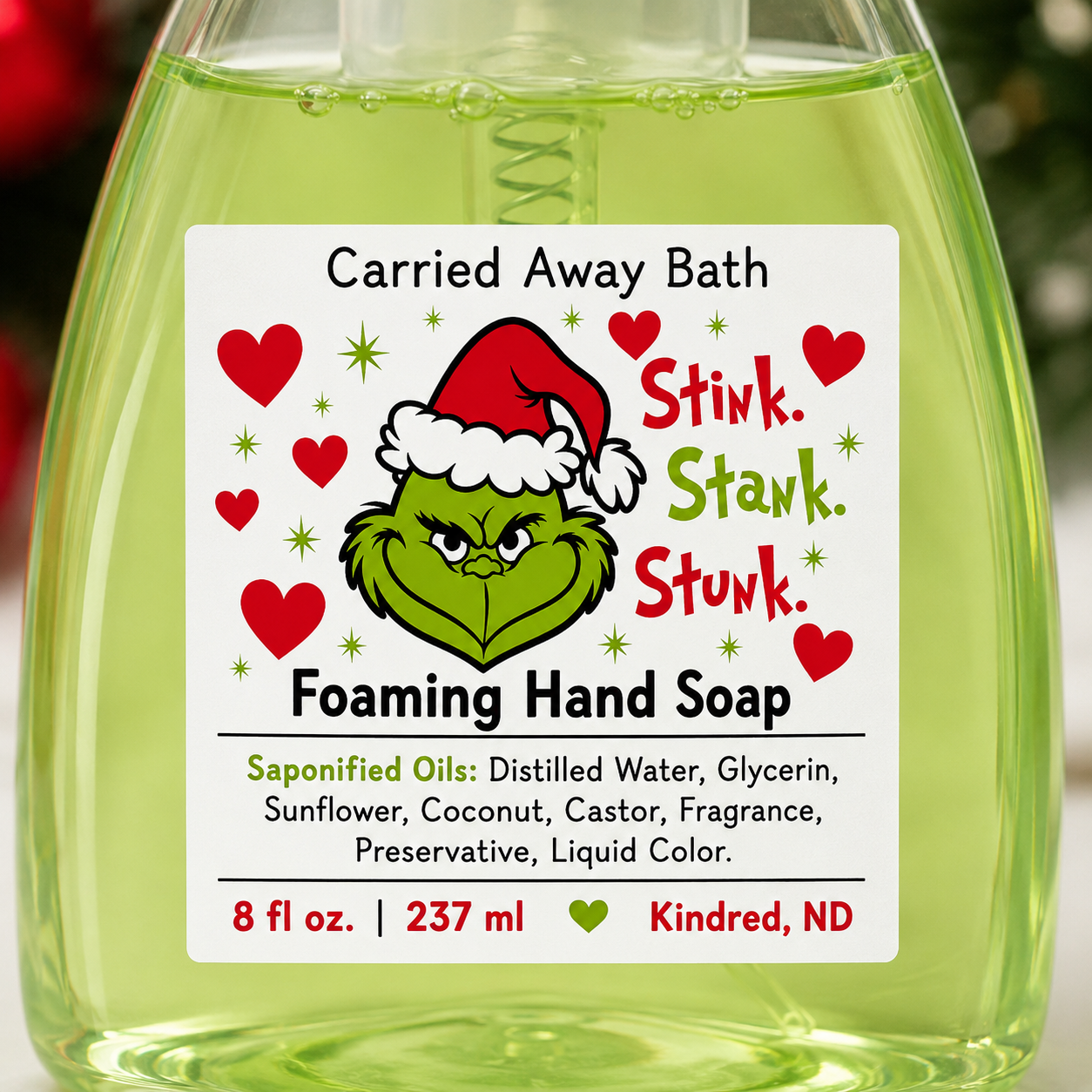 Stink Stank Stunk Foaming Hand Soap | Christmas Soap