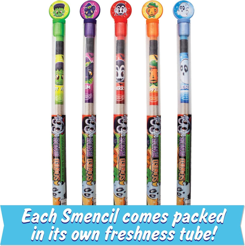 Halloween Smencils Cylinder - Scented #2 Pencils - 50 Count