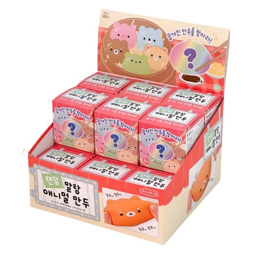 Random Animal Dumpling Squishy – Mystery Stress Toy