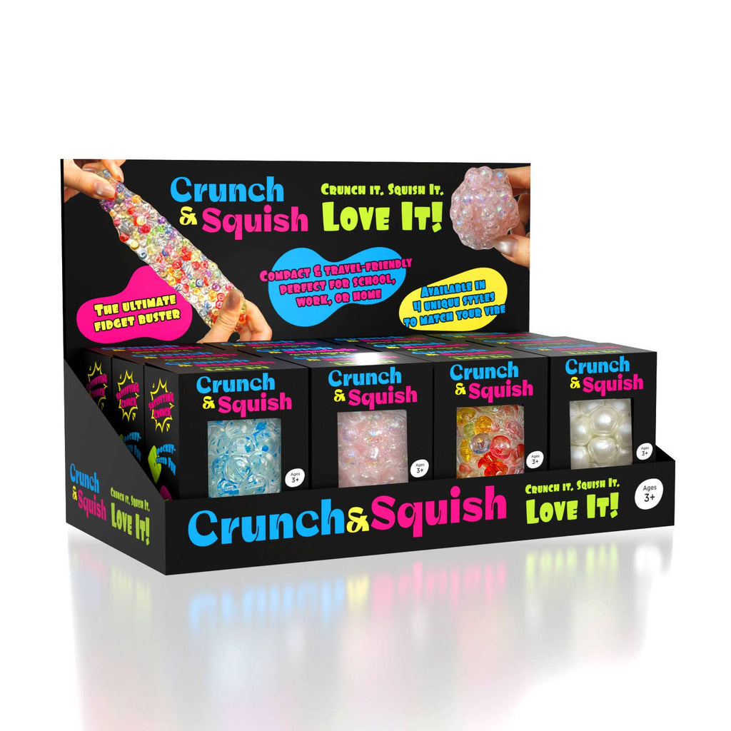 Crunch & Squish Crunchy Squishy Stress Ball Fidget Toy