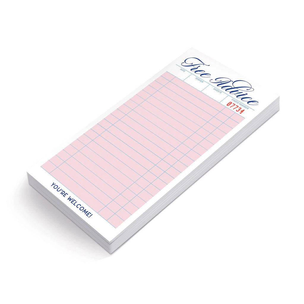 CHECK YOURSELF Guest Check Sticky Notes