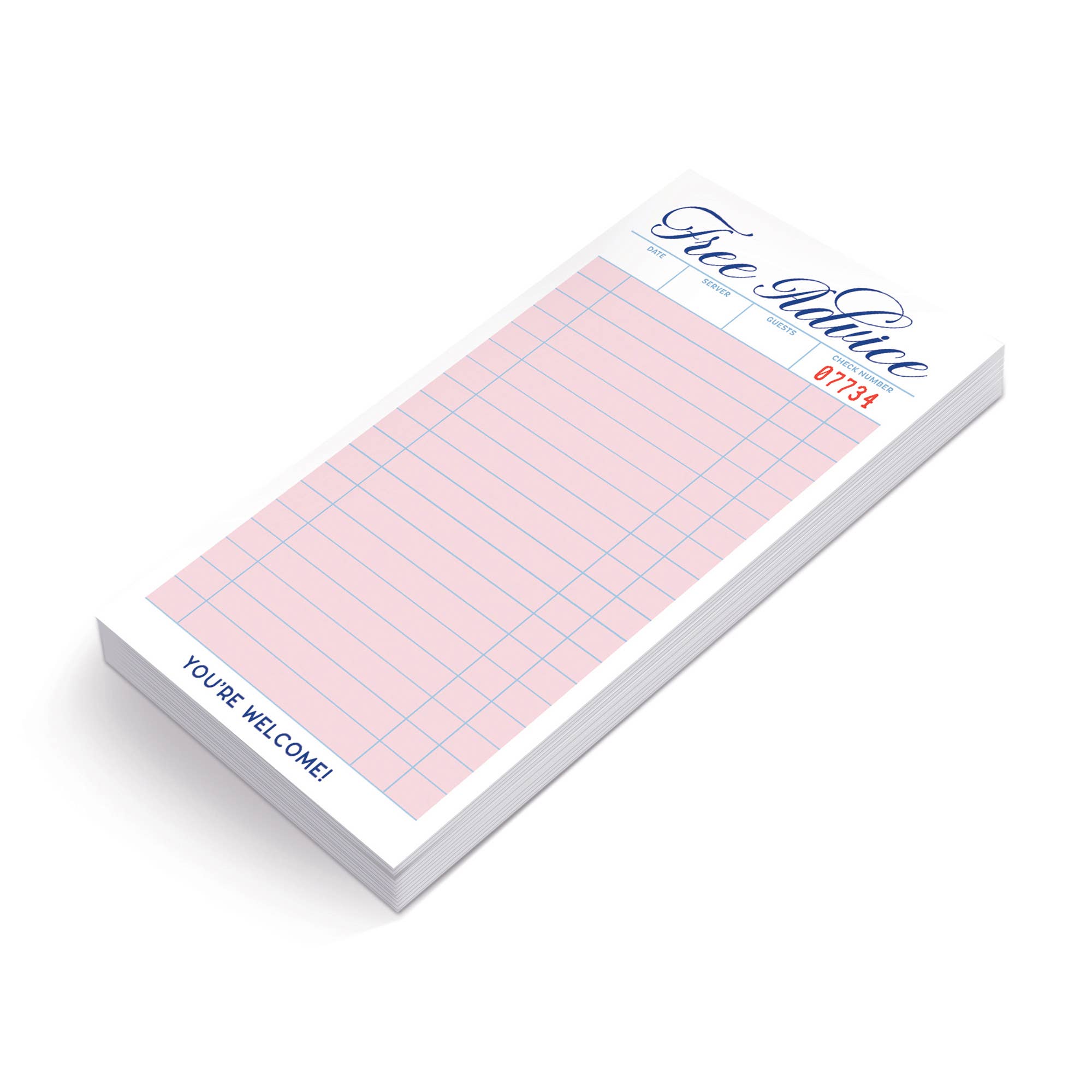 CHECK YOURSELF Guest Check Sticky Notes