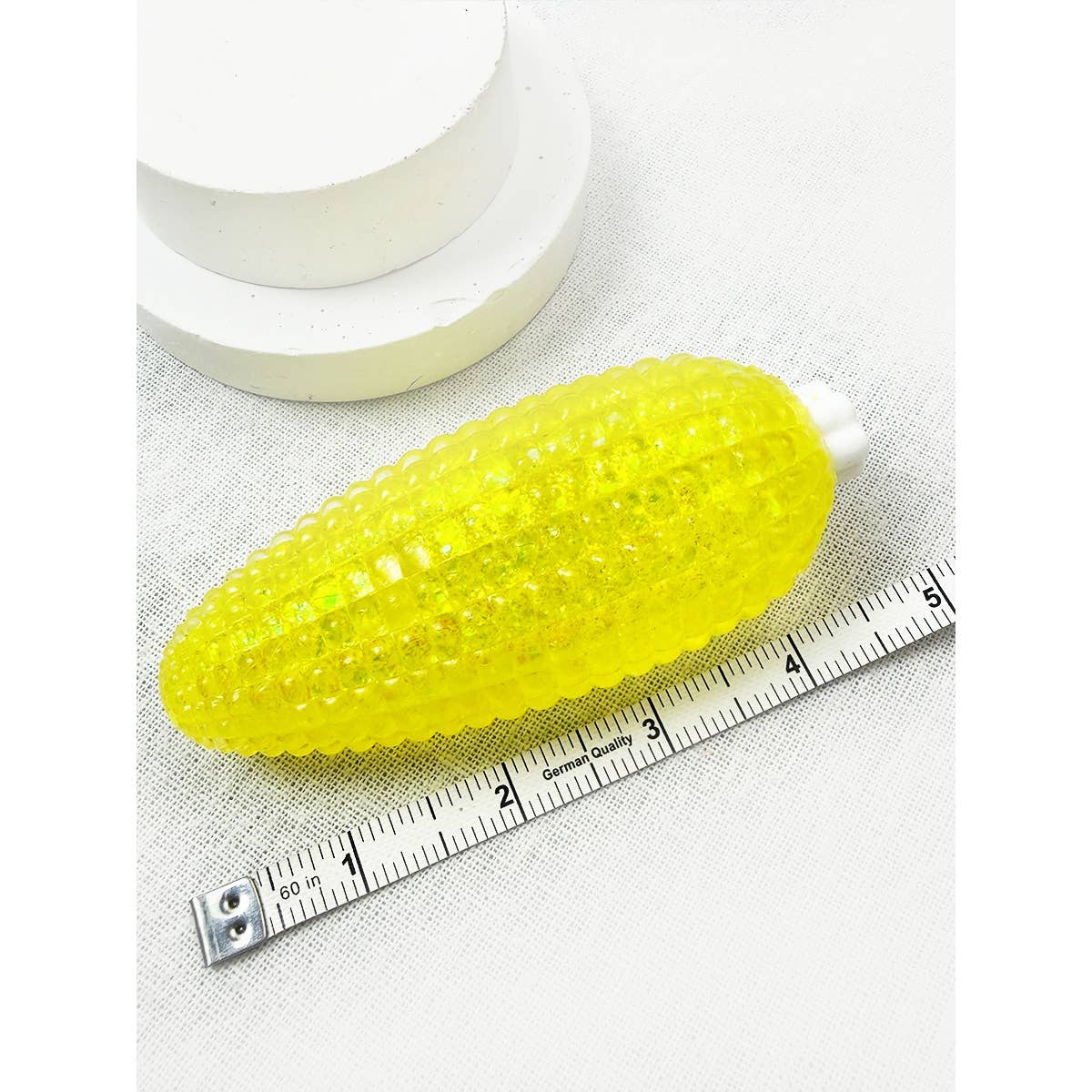 Corn Shaped Maltose Texture Stress Relief Squeeze Toy