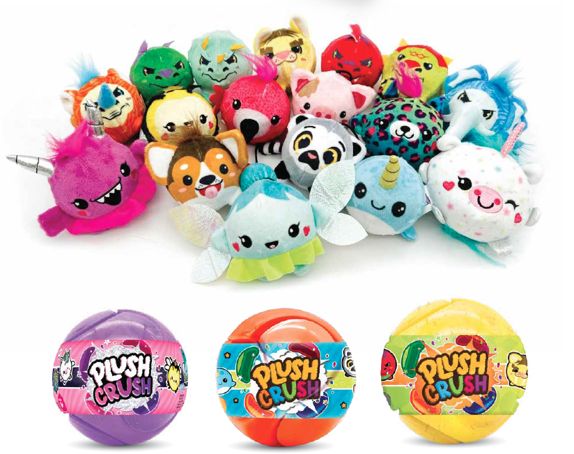 Plush Crush Extreme Bounce Edition - Display of 18