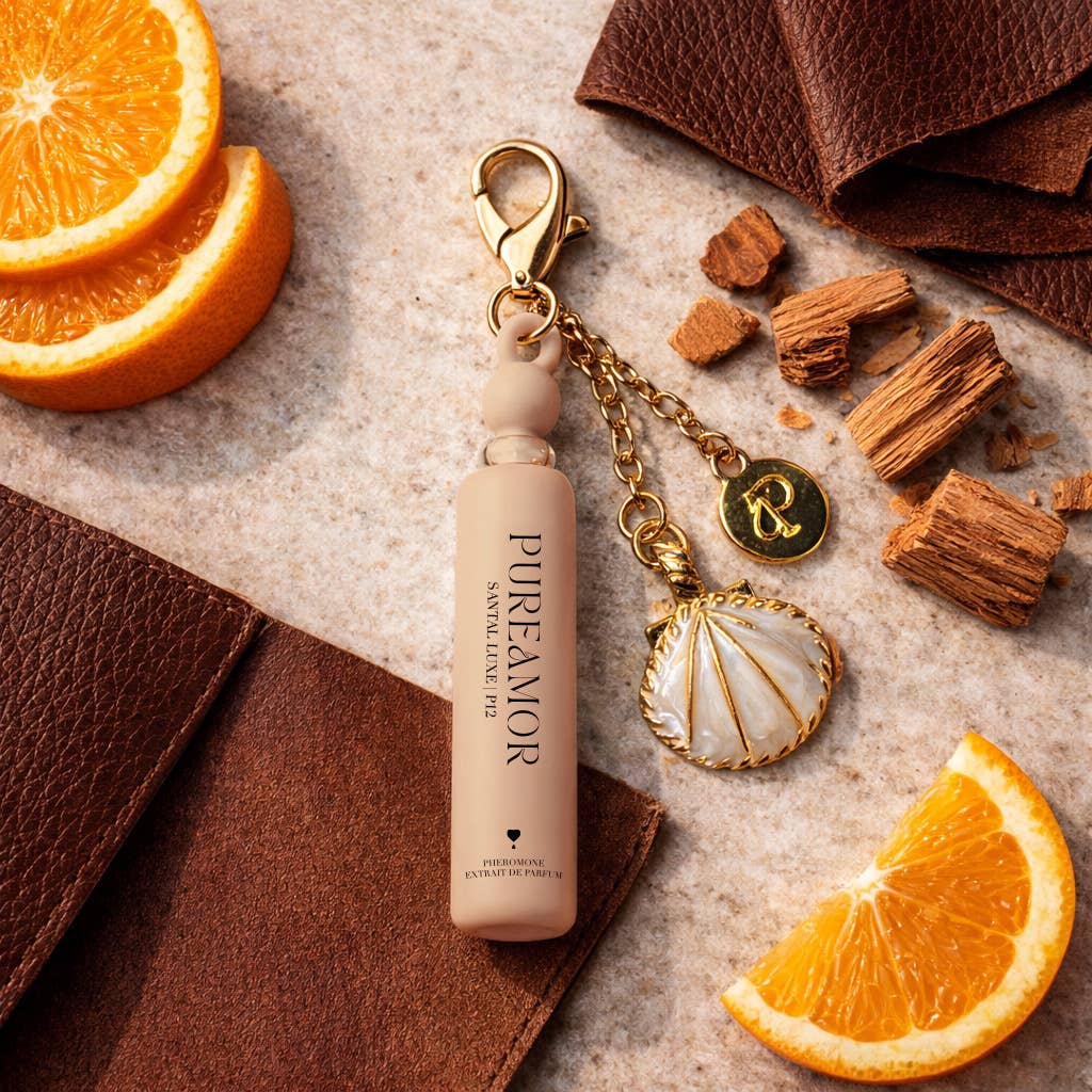 Santal Luxe Pheromone Perfume Oil Keychain - 2ml Mini