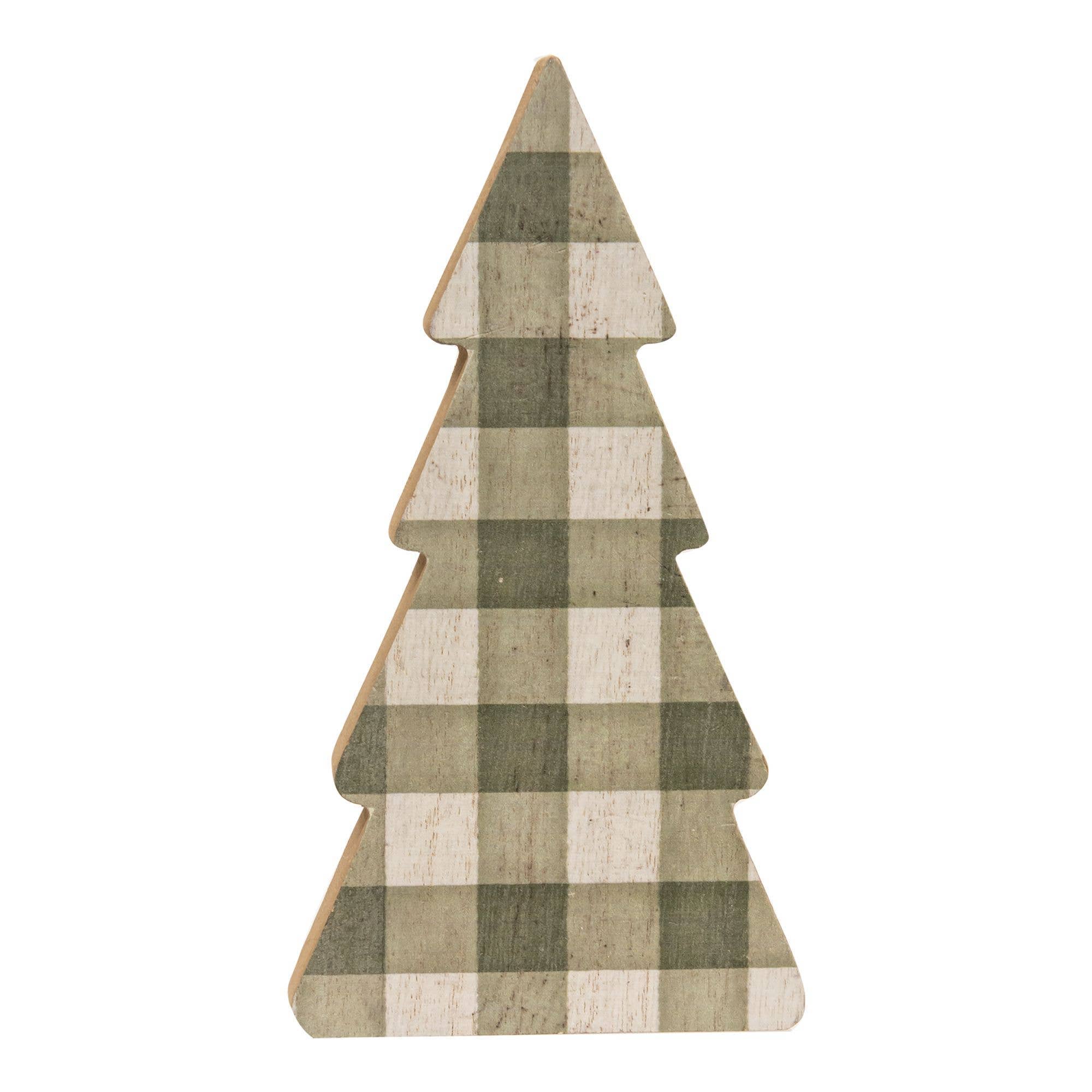 3/Set, Country Print Chunky Trees