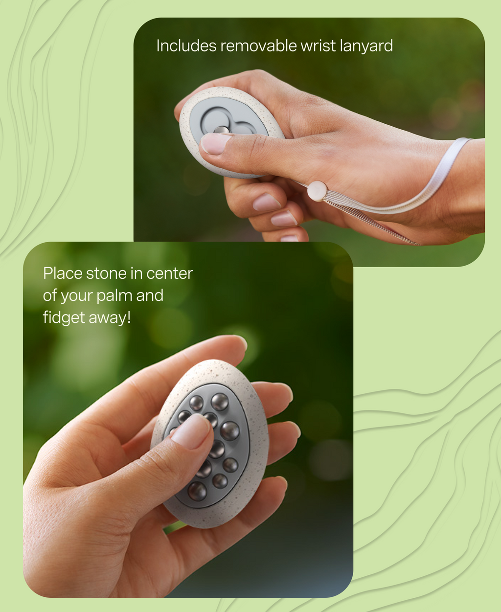 Lifelines Grounding Stones - Meditative Fidget Collection