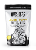 Lemon + Poppy Sourdough Pretzel Bites Snack | Case of Six