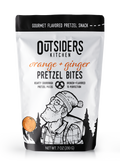 Orange + Ginger Sourdough Pretzel Bites Snack | Case of Six