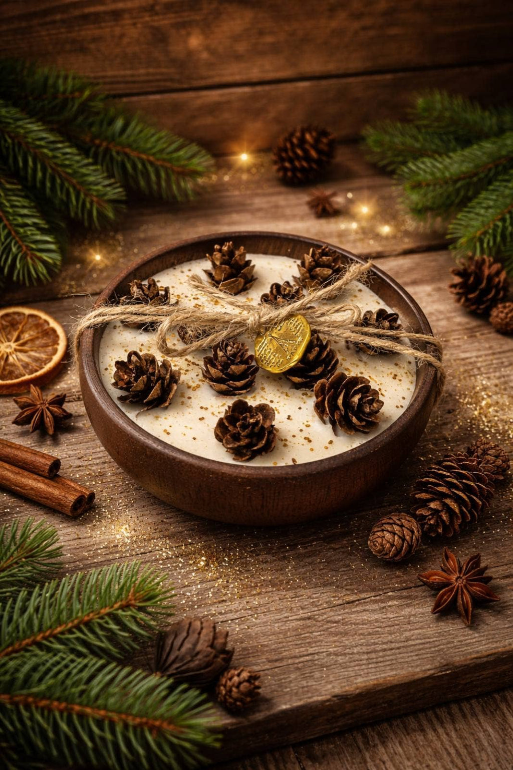 Woodland Pinecone Candle