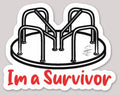I’m a Survivor Sticker