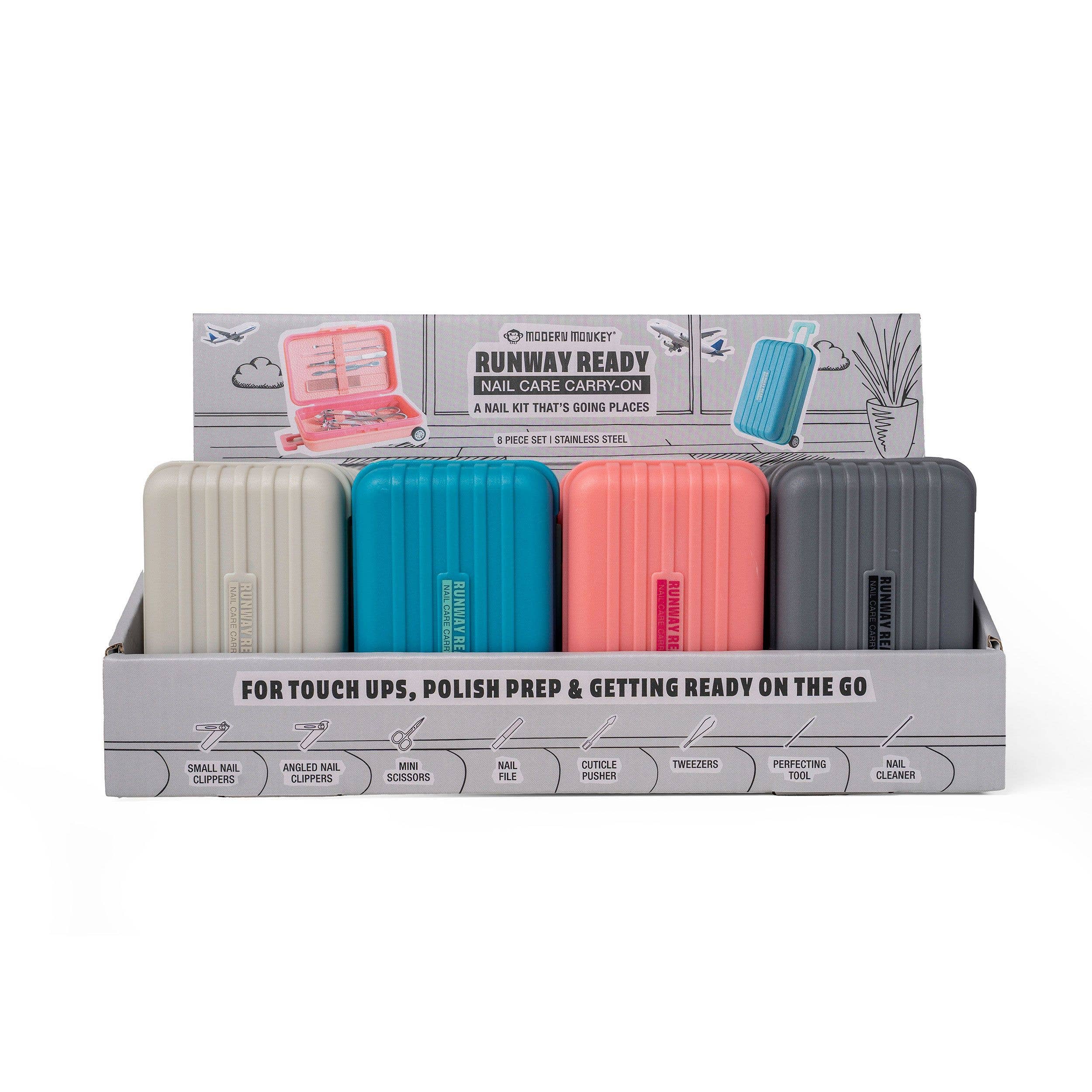Modern Monkey Runway Ready Nail Care Carry-On