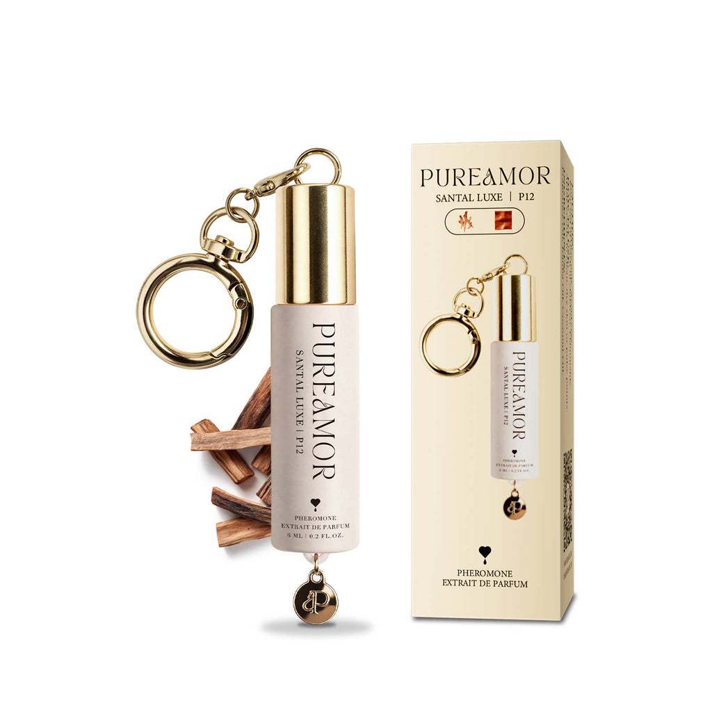 Santal Luxe | P12 Pheromone Perfume | 06 ML Keychain Roll on Perfume