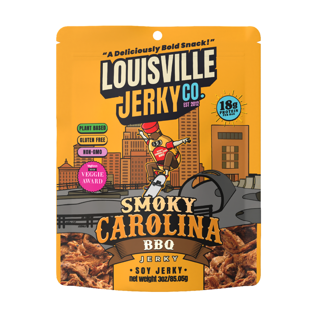 Vegan & Plant Based Smoky Carolina BBQ Jerky 3 oz