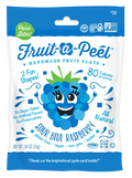 Fruit-a-Peel Sour Blue Raspberry Fruit Flats