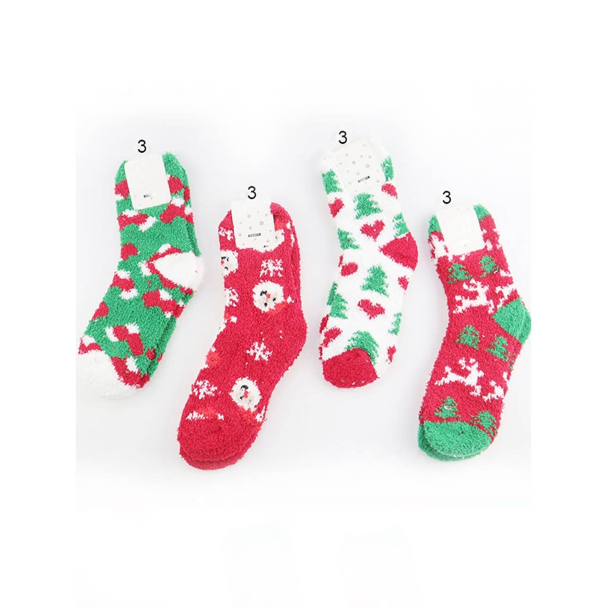 Soft and Cozy Christmas Theme Socks