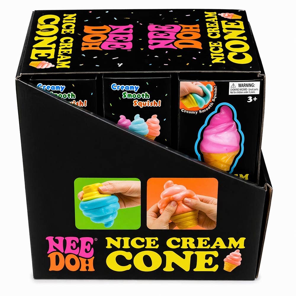 12PCS -No Brand Ice Cream Cone Squishy Stress Relief Toy