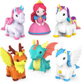 Tub Works® Fantasy™ Mold Free Bath Toys, 6 Pack
